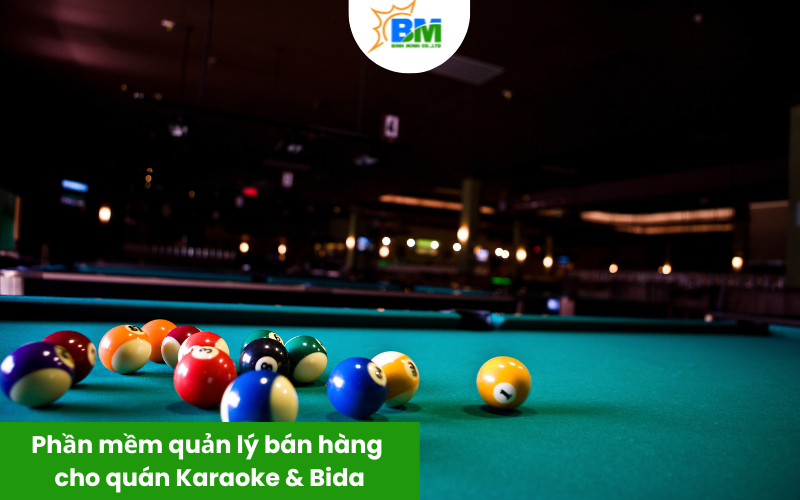 giải pháp quản lý bán hàng Bida & Karaoke