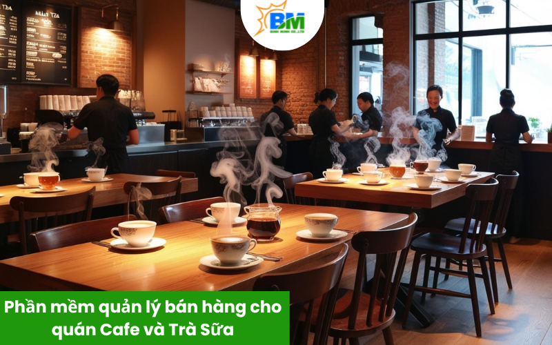 giải pháp quản lý bán hàng cho quán cafe - trà sữa